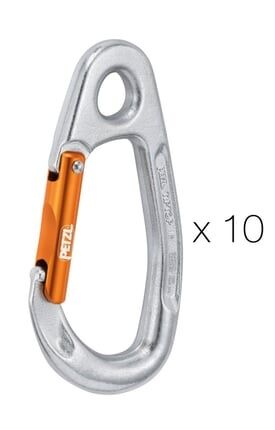 PETZL TIPTOP Çelik Karabina (10'lu paket)