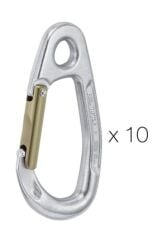 PETZL TIPTOP Paslanmaz Çelik Karabina (10'lu paket)