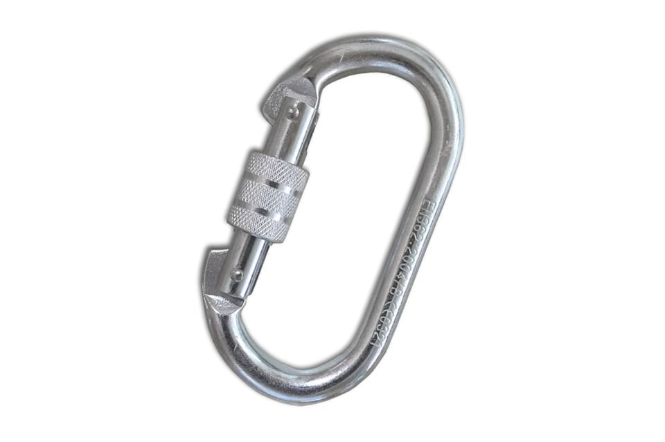 Krom Vidalı Karabina CE Belgeli 25KN