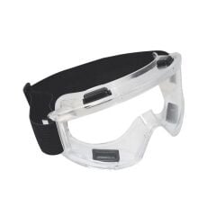 Starline G-024A-C Şeffaf Kafa Bantlı Ventilli Optik Lensli Antifog Gözlük