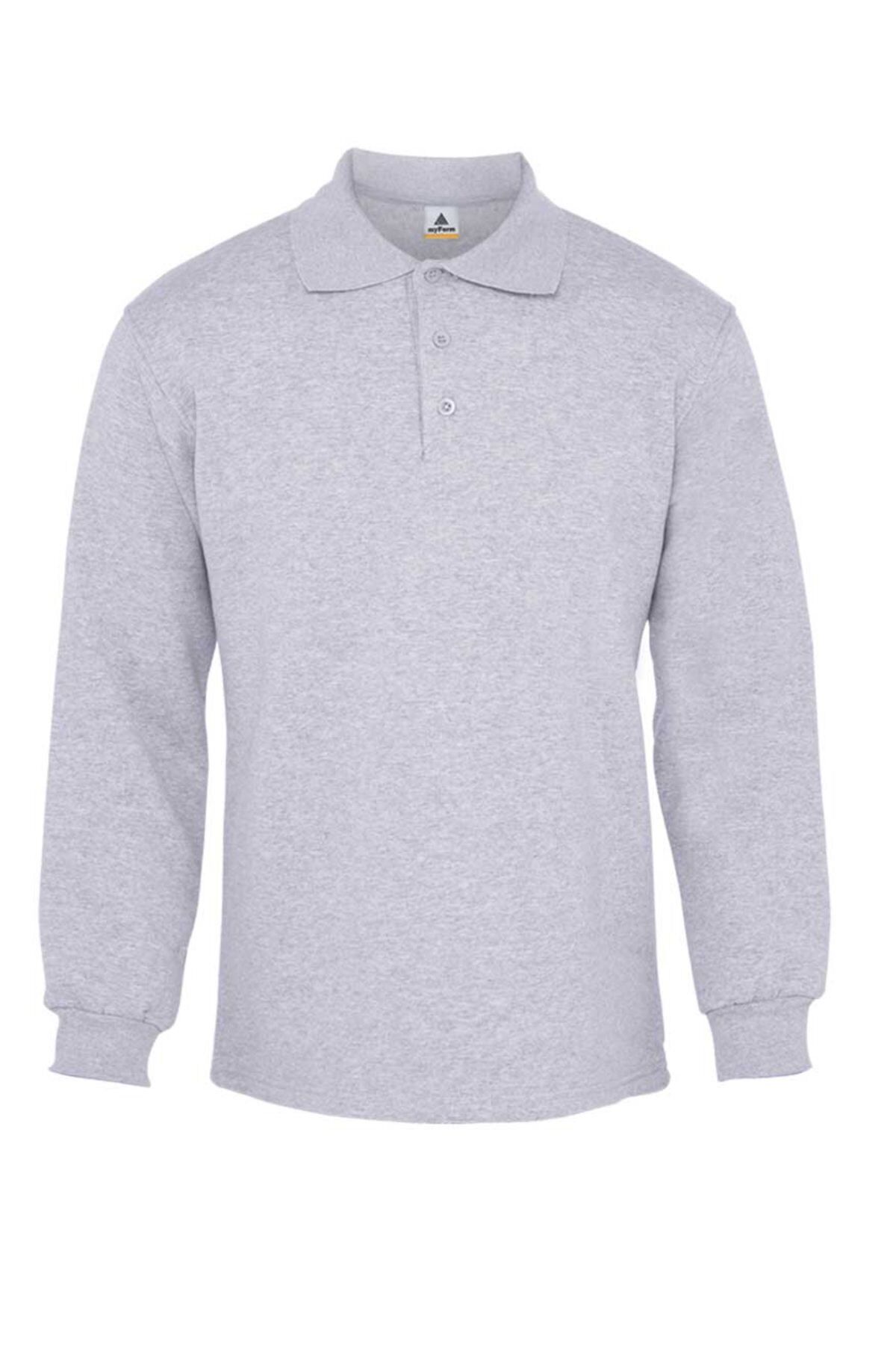 MYFORM COMFORT POLO SWEATSHIRT