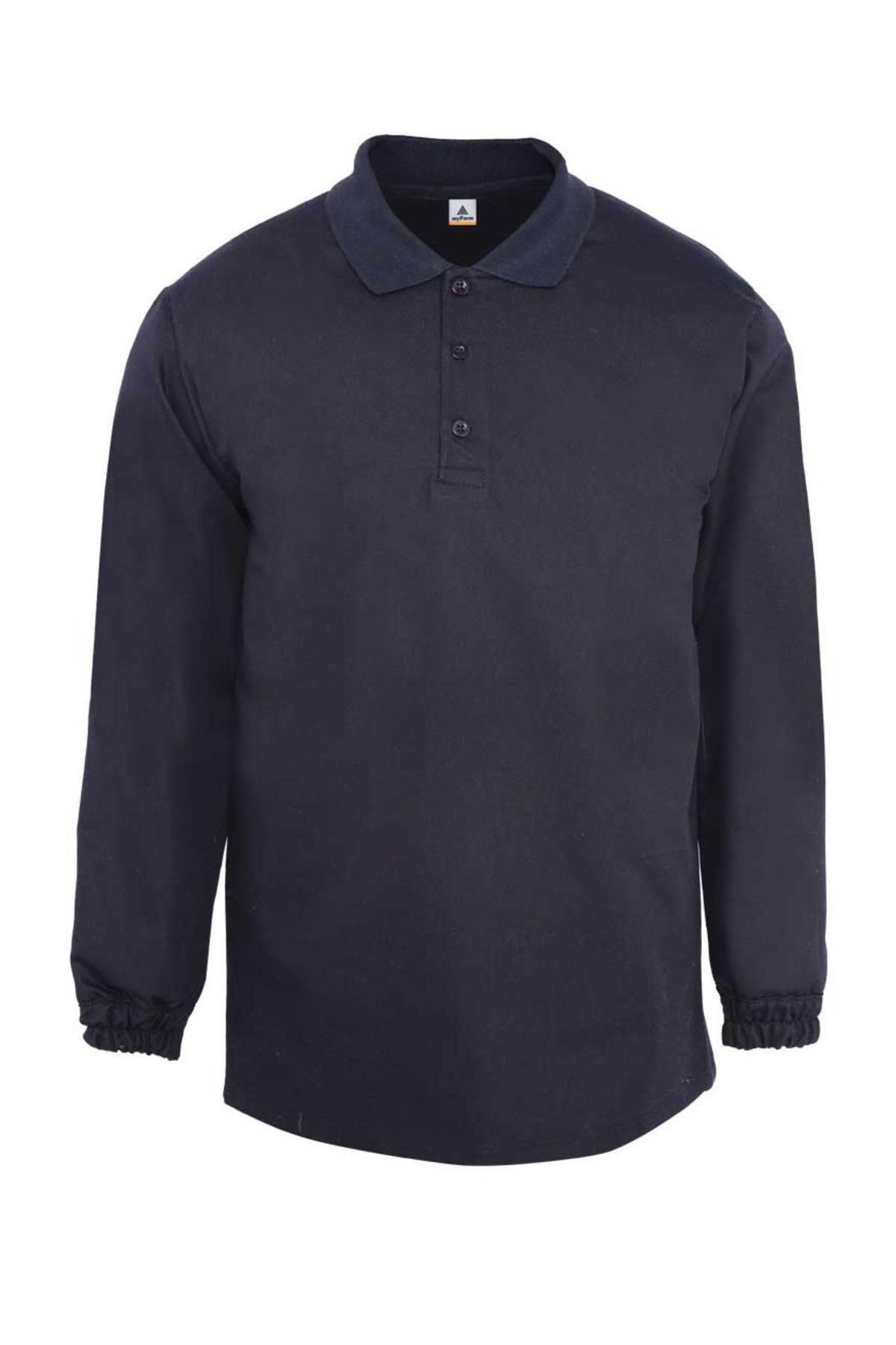 MYFORM DESTEKLİ POLO UZUNKOL T-SHIRT