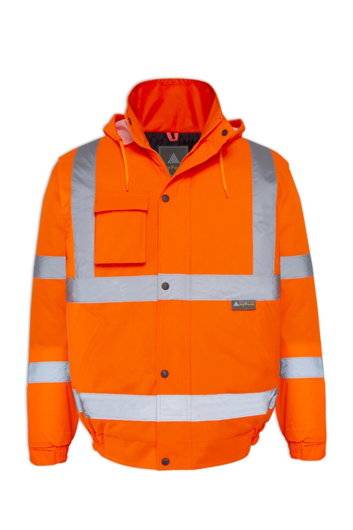 MYFORM OLYMPUS ESSENTIAL HI-VIS BOMBER LINED JACKET