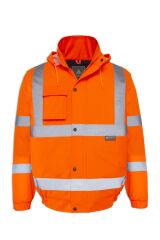 MYFORM OLYMPUS ESSENTIAL HI-VIS BOMBER LINED JACKET