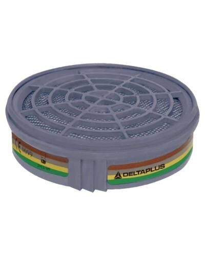 DELTAPLUS M6000 A1B1E1K M6200-JUPITER VE M6400-JUPITER YARIM YÜZ MASKELERİ İÇİN KULLANILAN, A1B1E1K1 TİPİ 2 ADET FİLTRE SETİ.