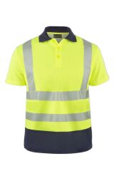 MYFORM OLYMPUS CONTRAST SAFETY COMFORT POLO SHIRT