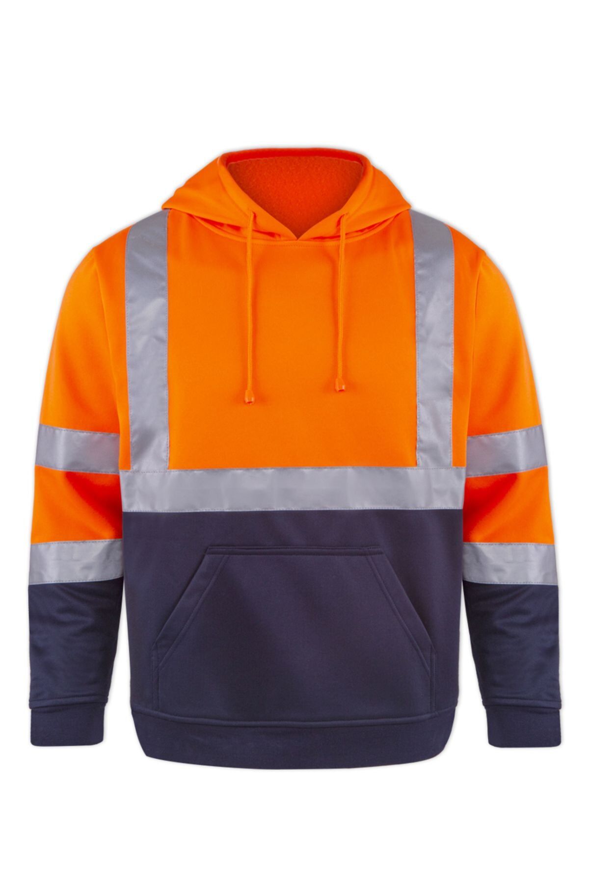 MYFORM OLYMPUS CONTRAST SAFETY HOODED SWEATSHIRT