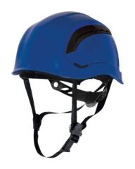 DELTAPLUS GRANITE WIND MAVİ BARET YÜKSEKTE ÇALIŞMA İÇİN İNŞAAT BARETİ, HAVALANDIRMALI, ABS, 3 NOKTALI ÇENE KAYIŞI İLE DONATILMIŞ