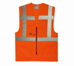 Uniwest® UW-112 Yönetici Yeleği Turuncu