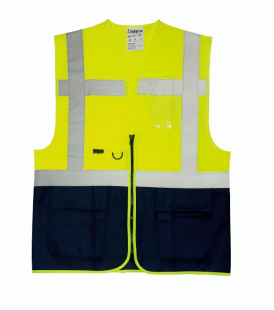 Uniwest® UW-211 Yönetici Yeleği Sarı/Lacivert