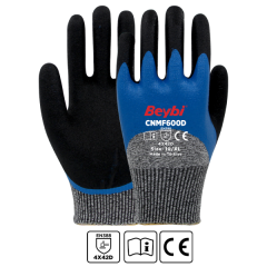 CNMF600D Kesilmeye Dayanıklı Mikro Köpük Nitril Kaplı Eldiven