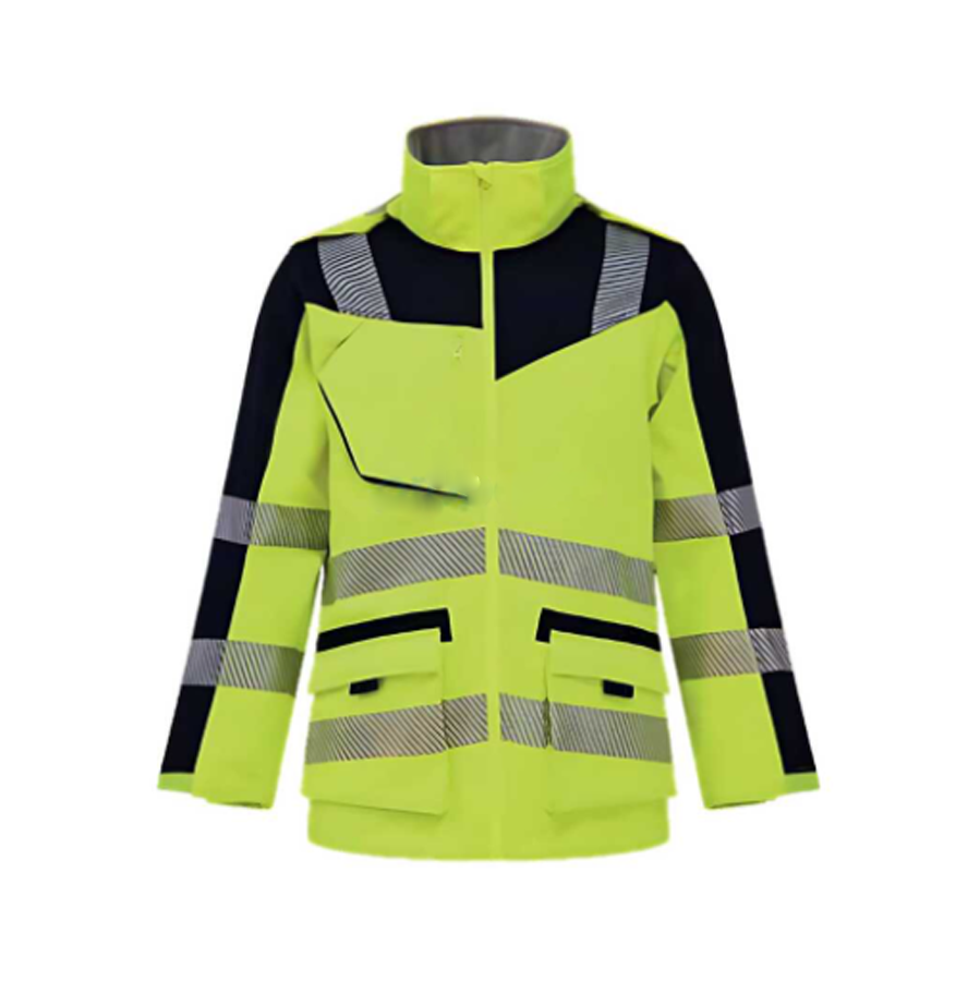 NT80 IZRASA Softshell Kırçıllı Reflektörlü Parka Sarı