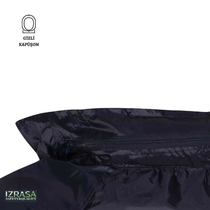 IZRASA SJ04 İmperteks Reflektörlü Yağmurluk - Lacivert