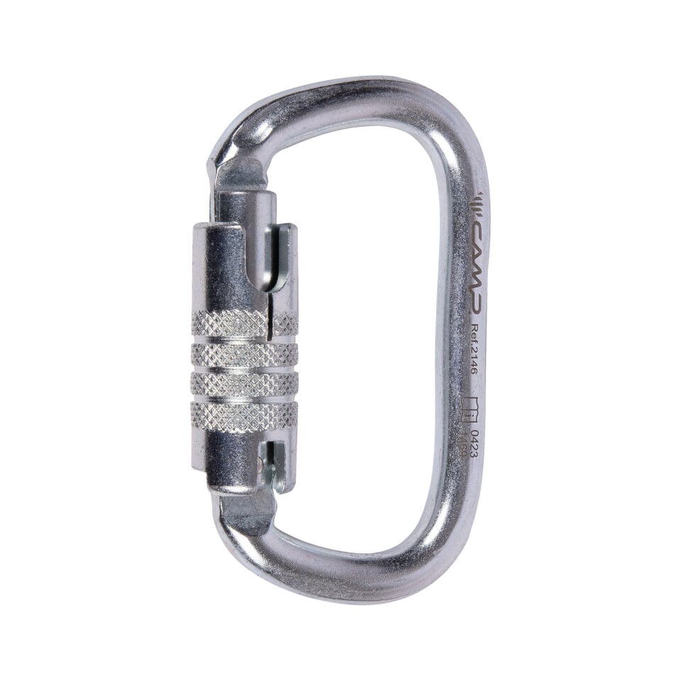 CAMP 2146 PLUS 3 LOCK ÇELİK KARABİNA