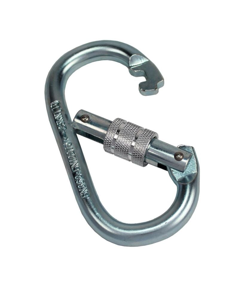 ÇELİK KARABİNA OVAL 23 KN EN 362
