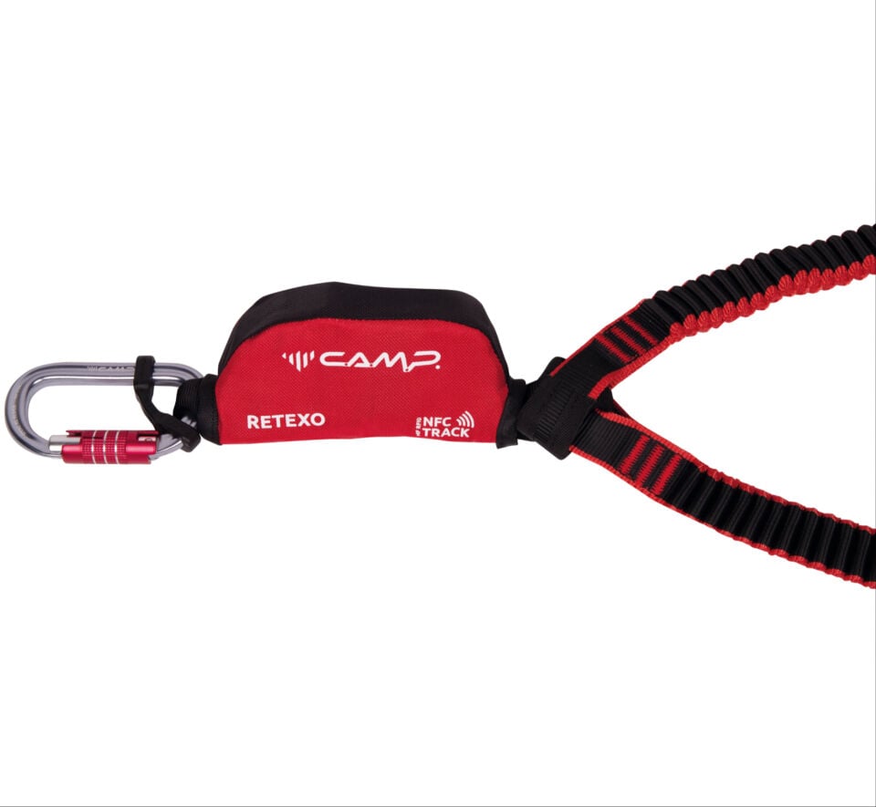 CAMP RETEXO ELASTİK ALÜMİNYUM ŞOK EMİCİLİ LANYARD