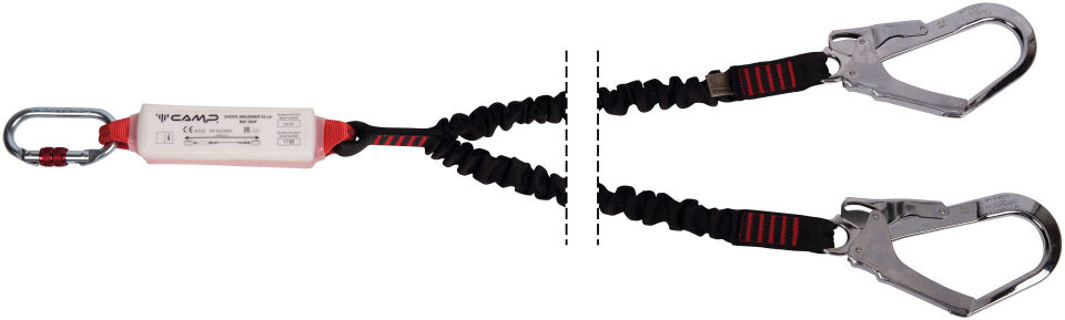 ŞOK EMİCİLİ ELASTİK LANYARD CAM ALÜMİNYUM