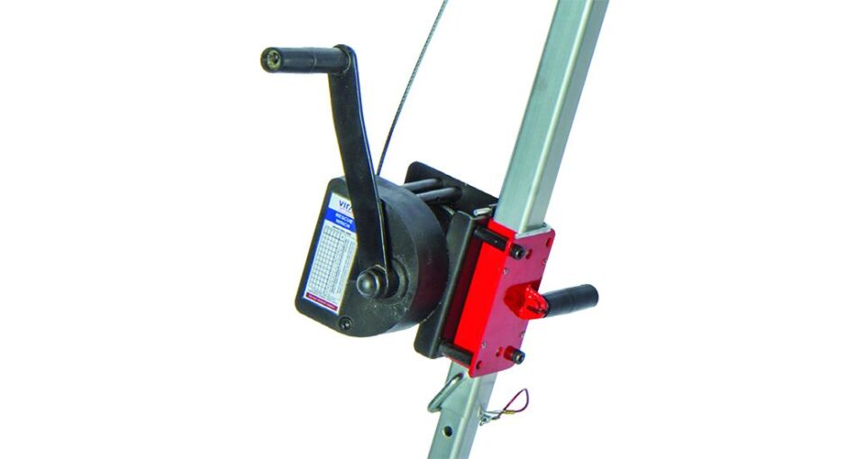 EKS-335 10 FT Tripod ve Kurtarma Vinci