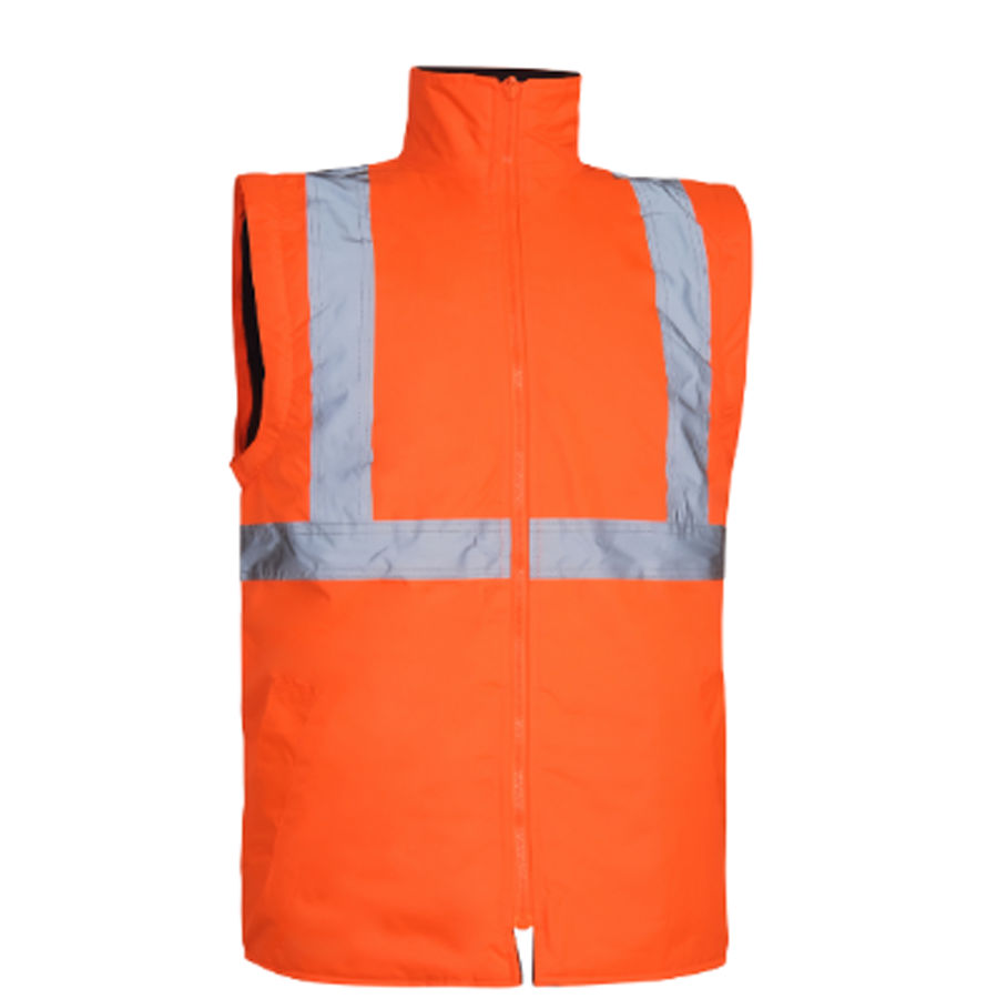 IZRASA NT44 300 D Oxford 5+1 Reflektörlü Parka 5 Farklı Kullanım Modeli - Turuncu/Lacivert