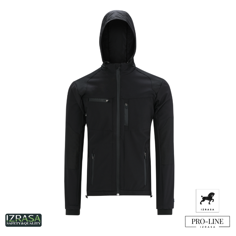 IZRASA SM ProLine Teknik Softshell Design Mont - Siyah L
