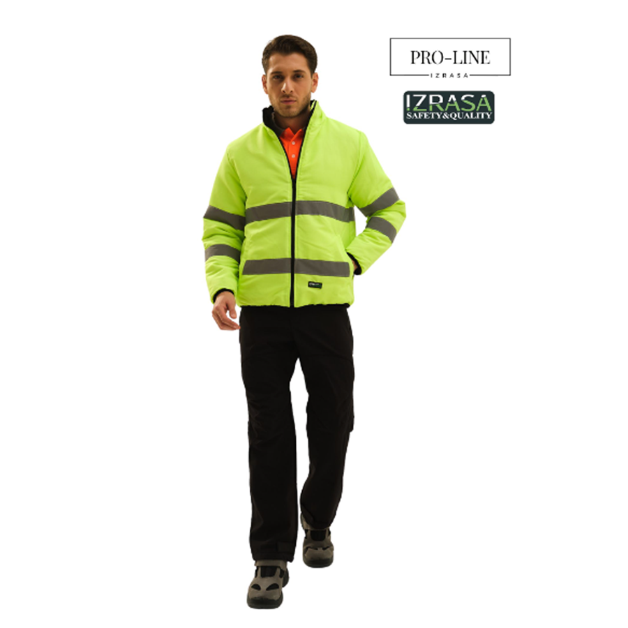 IZRASA SV20 ProLine Çift Taraflı Reflektörlü Mont - Sarı/Siyah (Çift Taraflı) XL