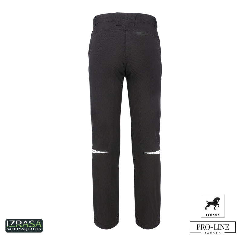 IZRASA SM/P ProLine 300 D Softshell Kumaş Technical Outdoor Pantolon - Siyah L
