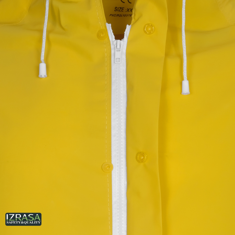IZRASA NM09 PVC Astarlı Takım Yağmurluk - Sarı XL